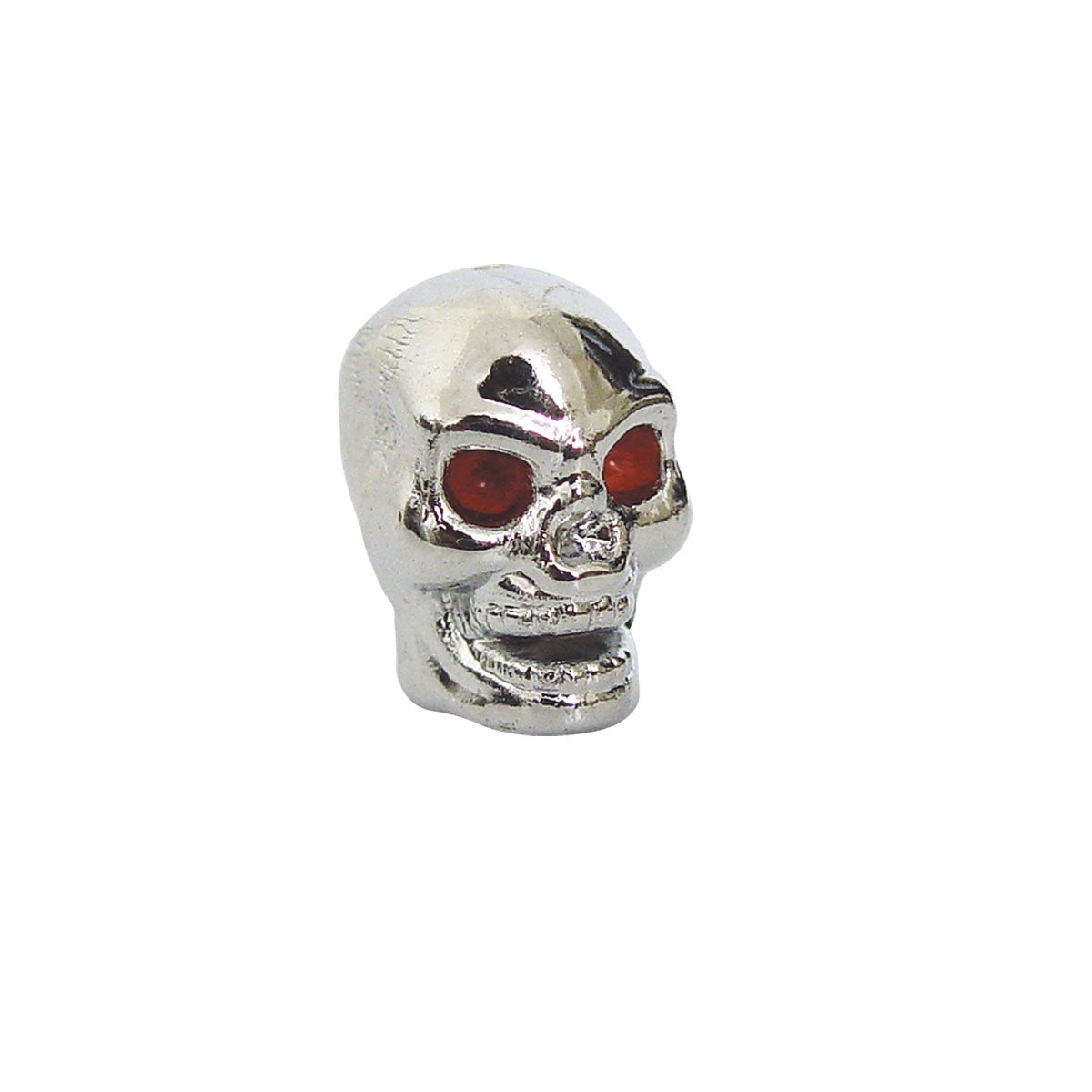mpa1306 Skull License Plate Frame Bolt - Chrome
