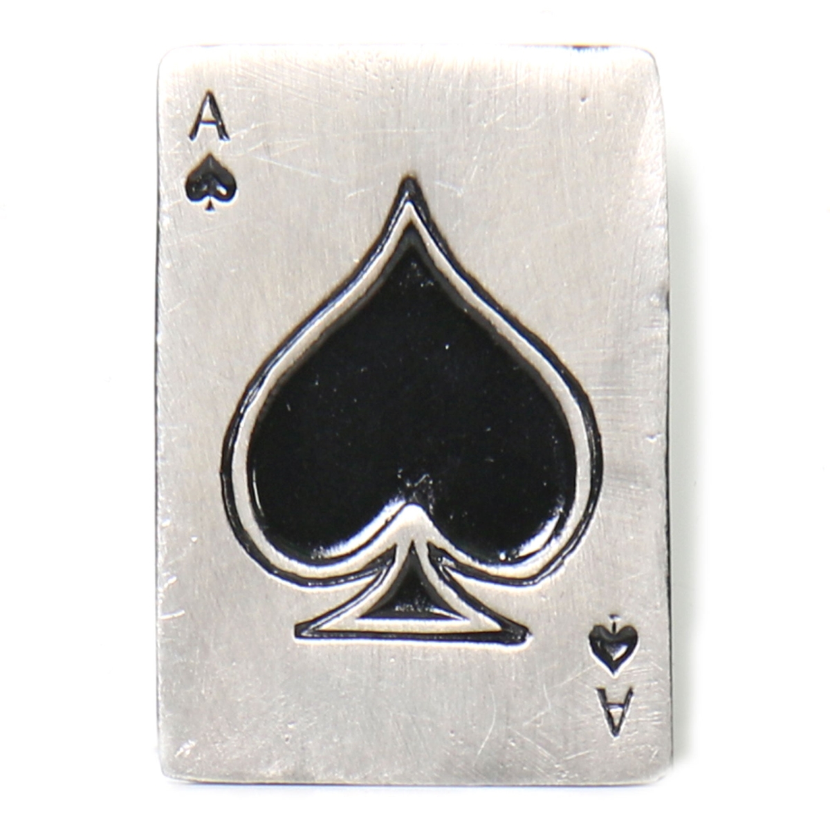 pna1019 Ace of Spades Pin - Pewter