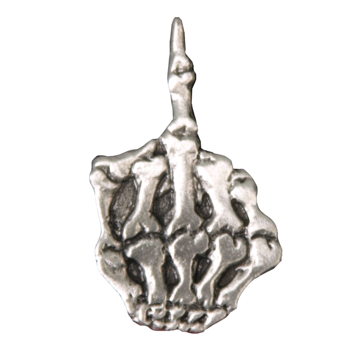 pna1143 Skeleton Hand Pin - Pewter