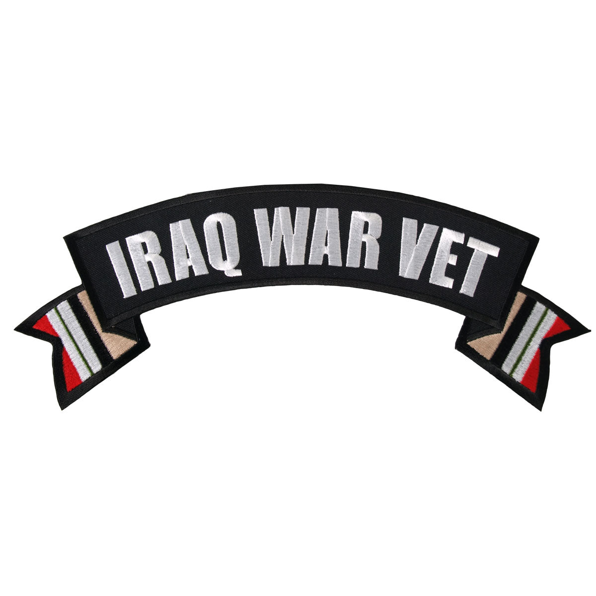 PPM2006 11 x 3 in. Iraq War Vet Banner Patch - Multi Color