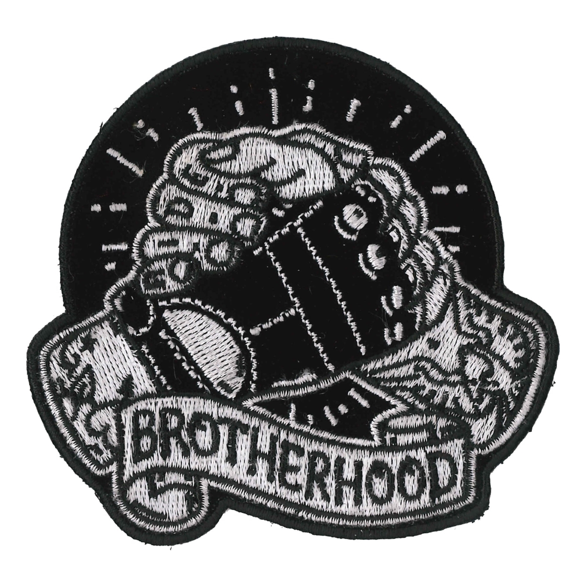 PPQ1480 3.5 x 3.5 in. Bro Shakes Patch - Multi Color
