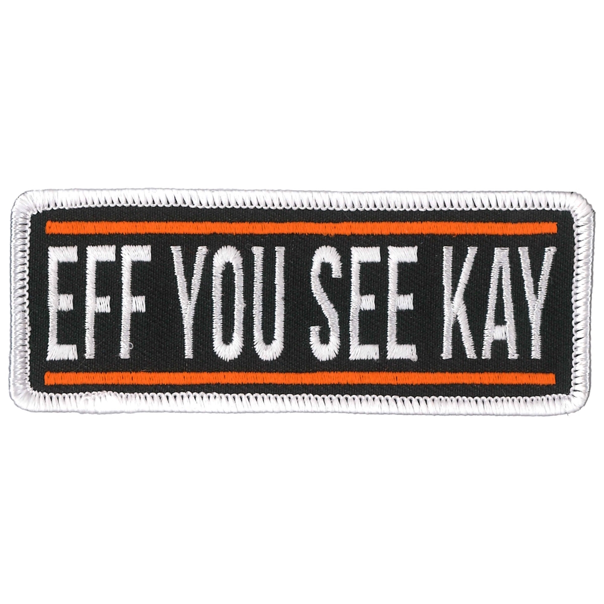 PPL9854 4 x 2 in. EFF You Patch - Multi Color