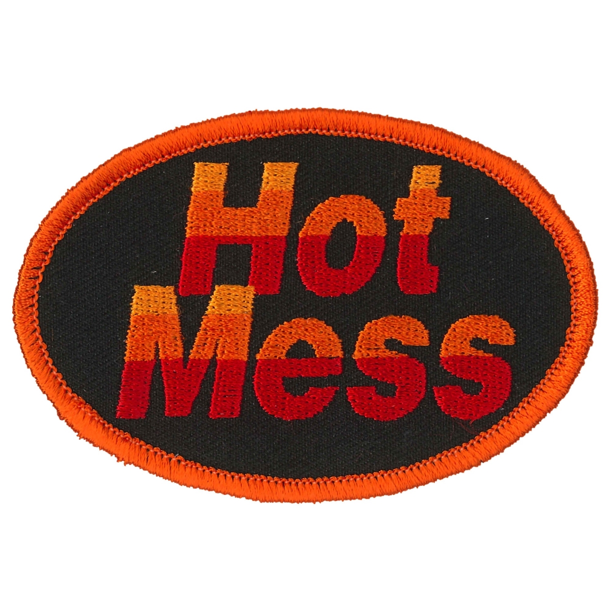 PPL9858 4 x 3 in. Hot Mess Patch - Multi Color