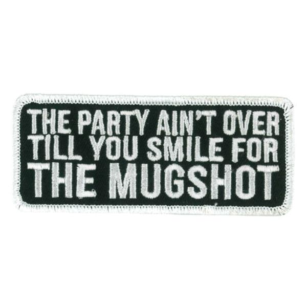 PPW1187 4 x 1.5 in. Mugshot Patch - Multi Color