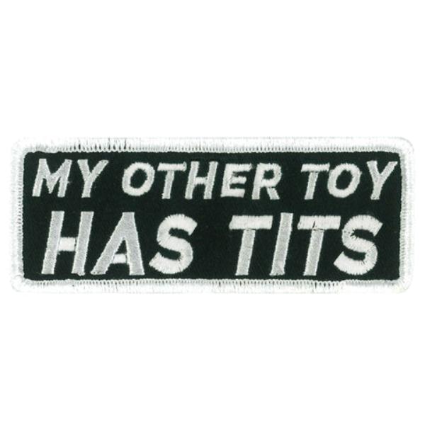 PPW1190 4 x 1.5 in. My Other Toy Patch - Multi Color