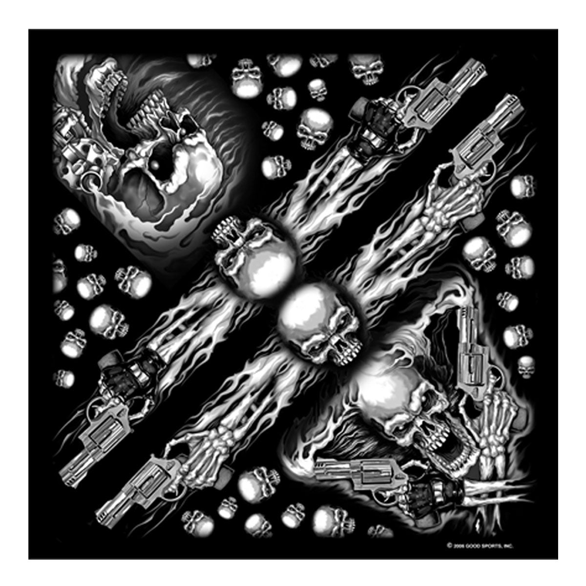 BAB1002 21 x 21 in. Assassin Bandana