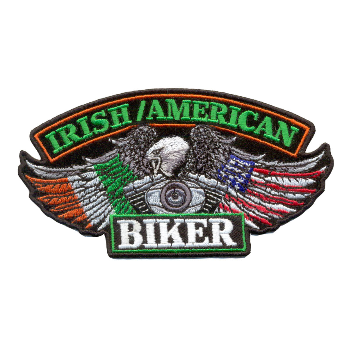 PPA5900 5 x 3 in. Irish Biker Patch