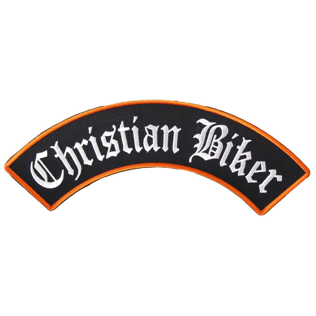 PPA6394 10 x 2 in. Christian Biker Rocker Patch - Multi Color