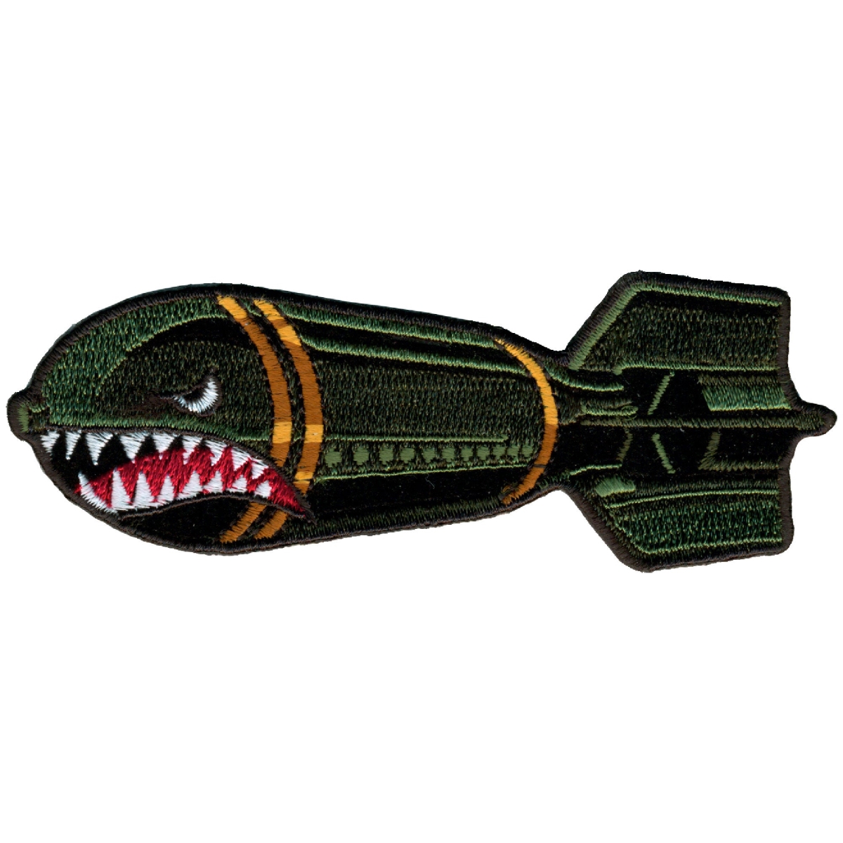 PPA7440 4 x 2 in. Drop Bombs Patch - Multi Color