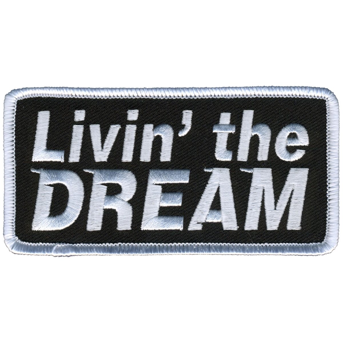PPL9918 4 x 2 in. Living the Dream Patch - Multi Color