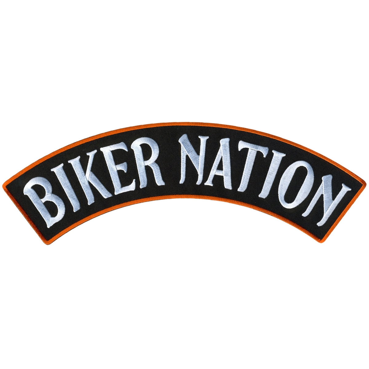 PPM4183 12 x 3 in. Biker Nation Top Rocker Patch - Multi Color