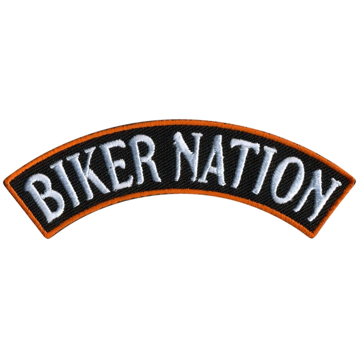 PPM4184 4 x 1 in. Biker Nation Top Rocker Patch - Multi Color