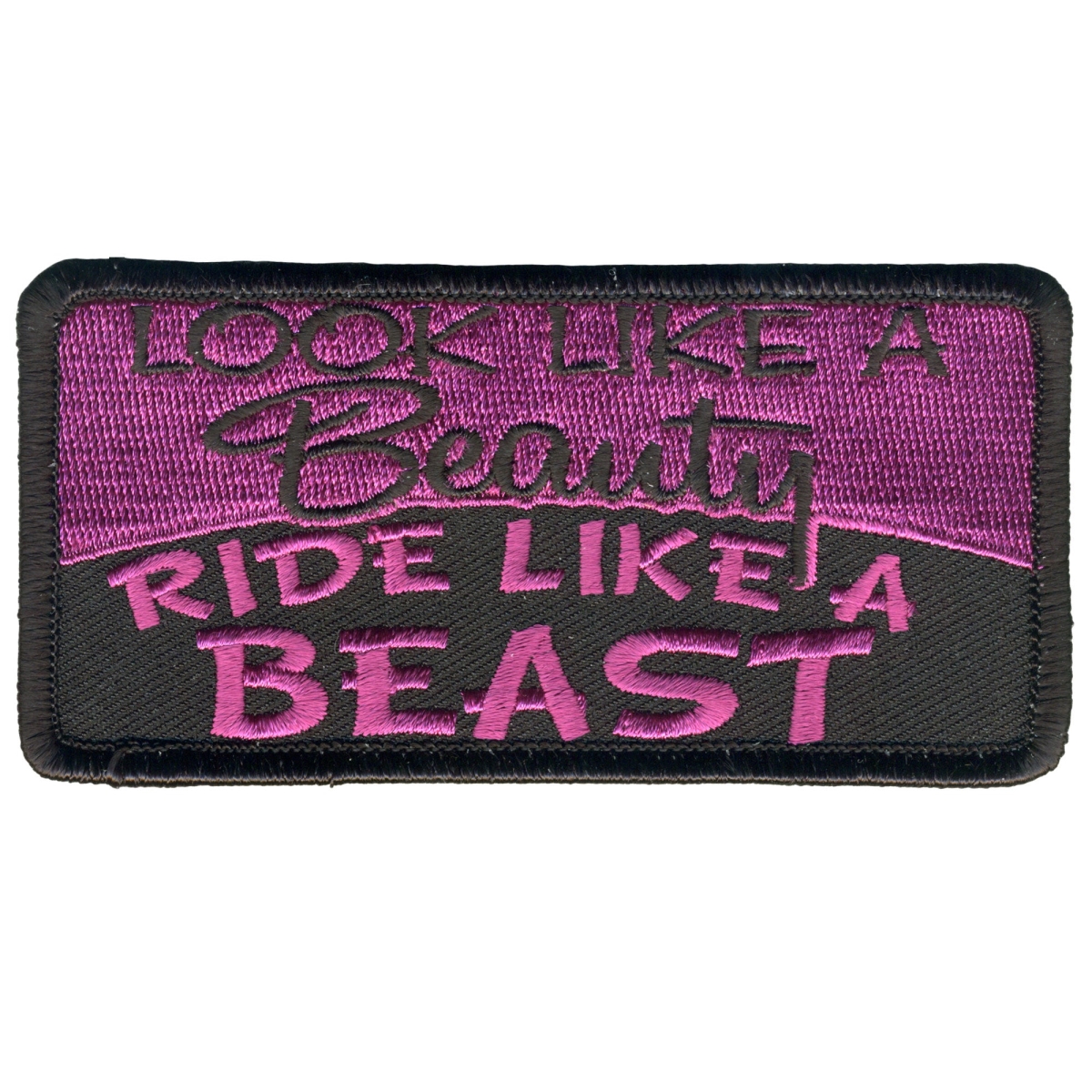 PPL9908 4 x 2 in. Look Like A Beauty Patch - Multi Color