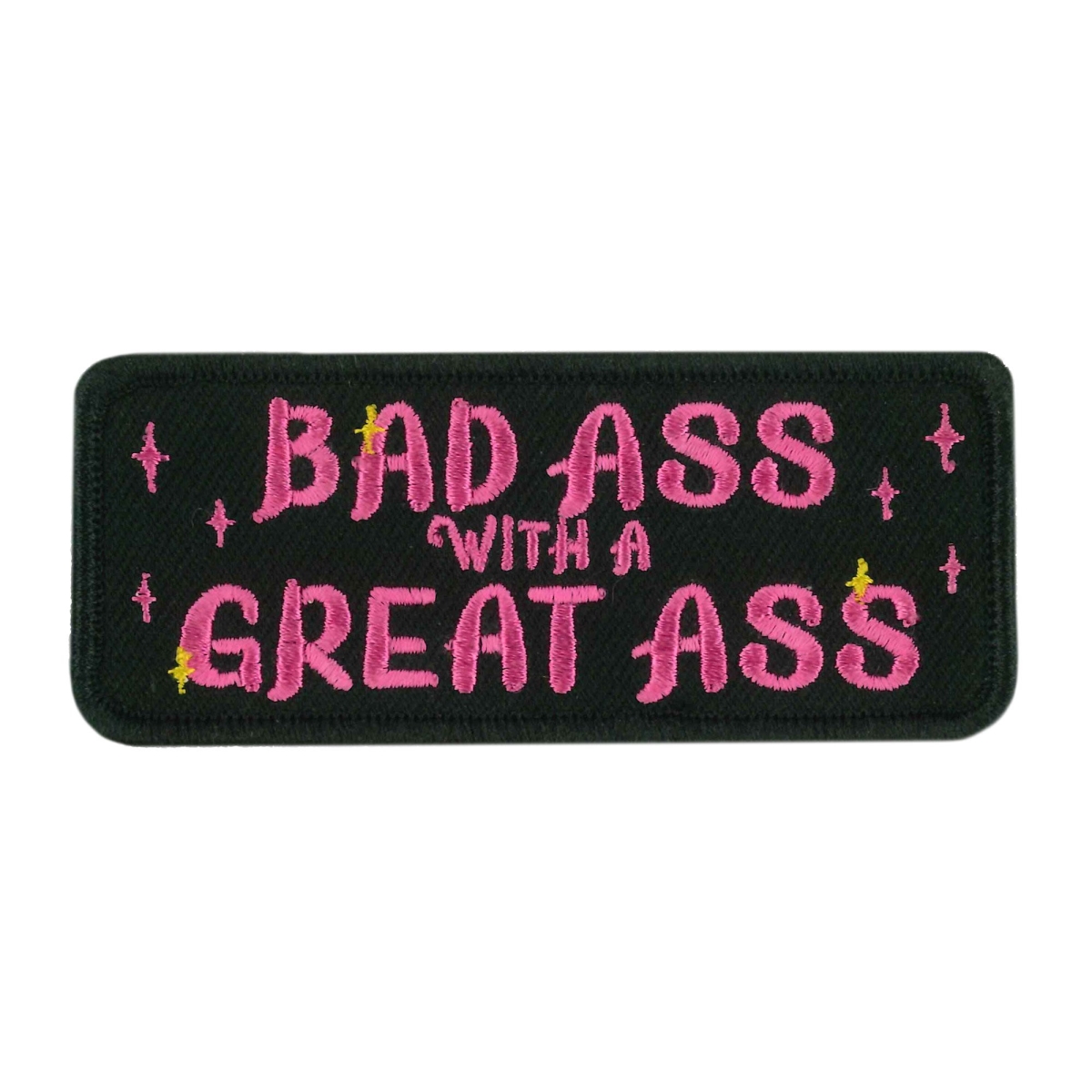PPW1084 4 x 2 in. Bad Ass Great Ass Patch - Multi Color