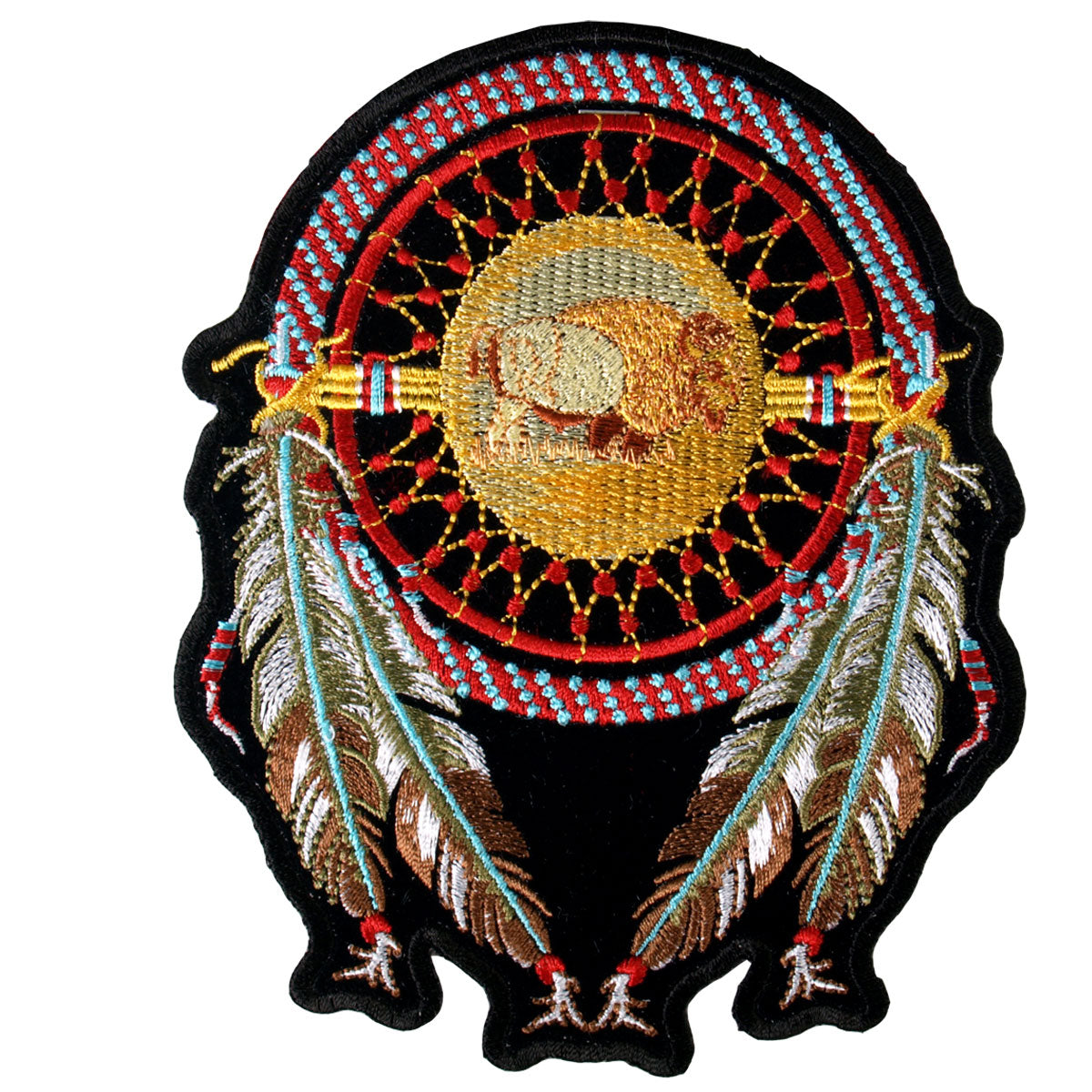 Picture of Hot Leathers PPA1007 9 x 12 in. Dream Catcher Patch - Multi Color
