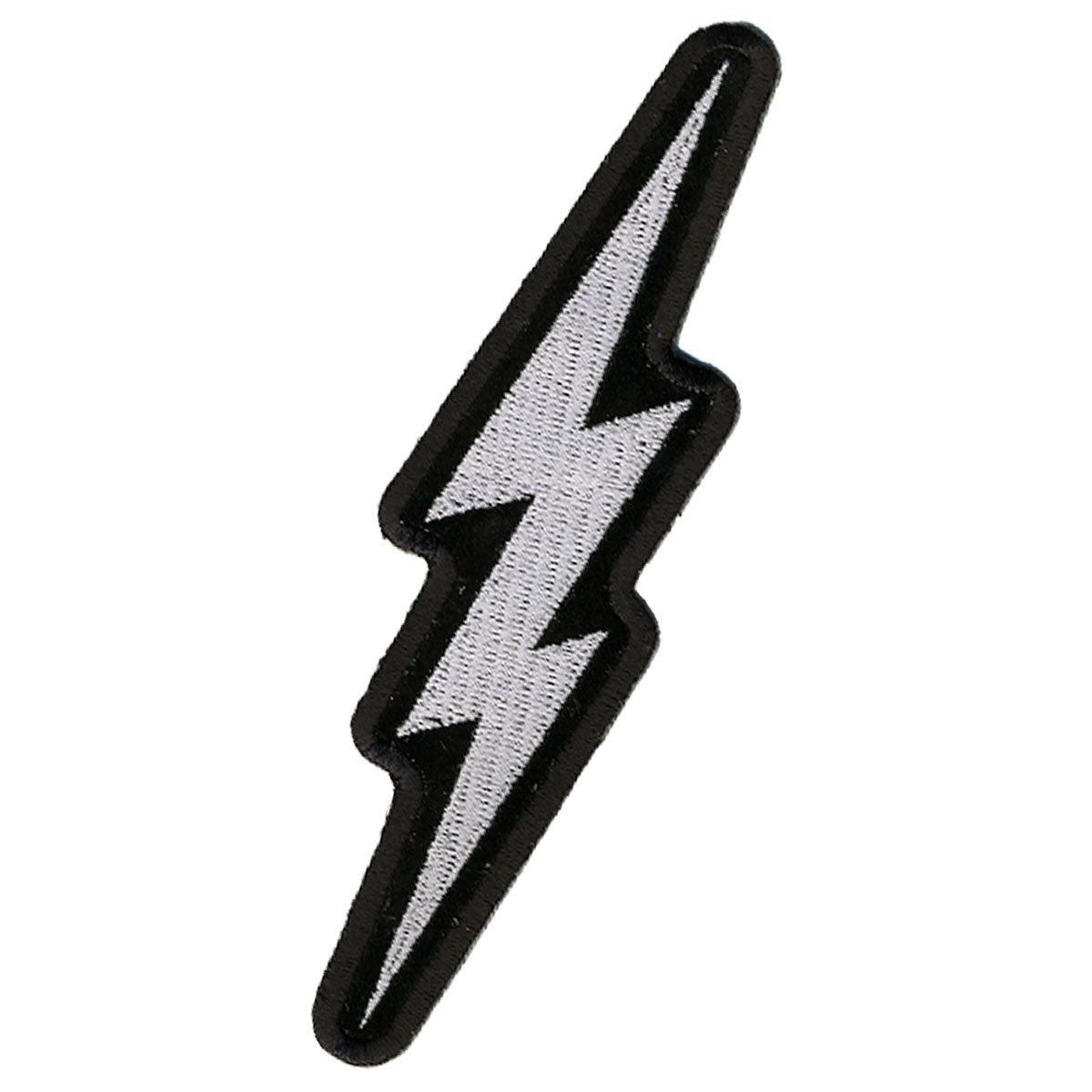 Picture of Hot Leathers PPA4192 2 x 5 in. Silver Lightening Bolt Patch - Multi Color