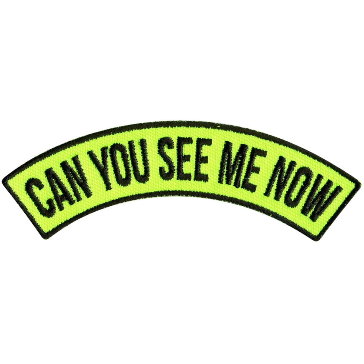 PPM4120 4 x 1 in. Can You See Me Now Top Rocker Patch - Multi Color