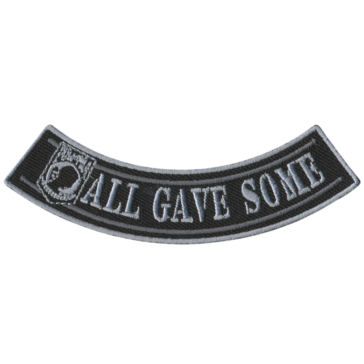 PPM5106 4 x 1 in. All Gave Some Bottom Rocker Patch - Multi Color