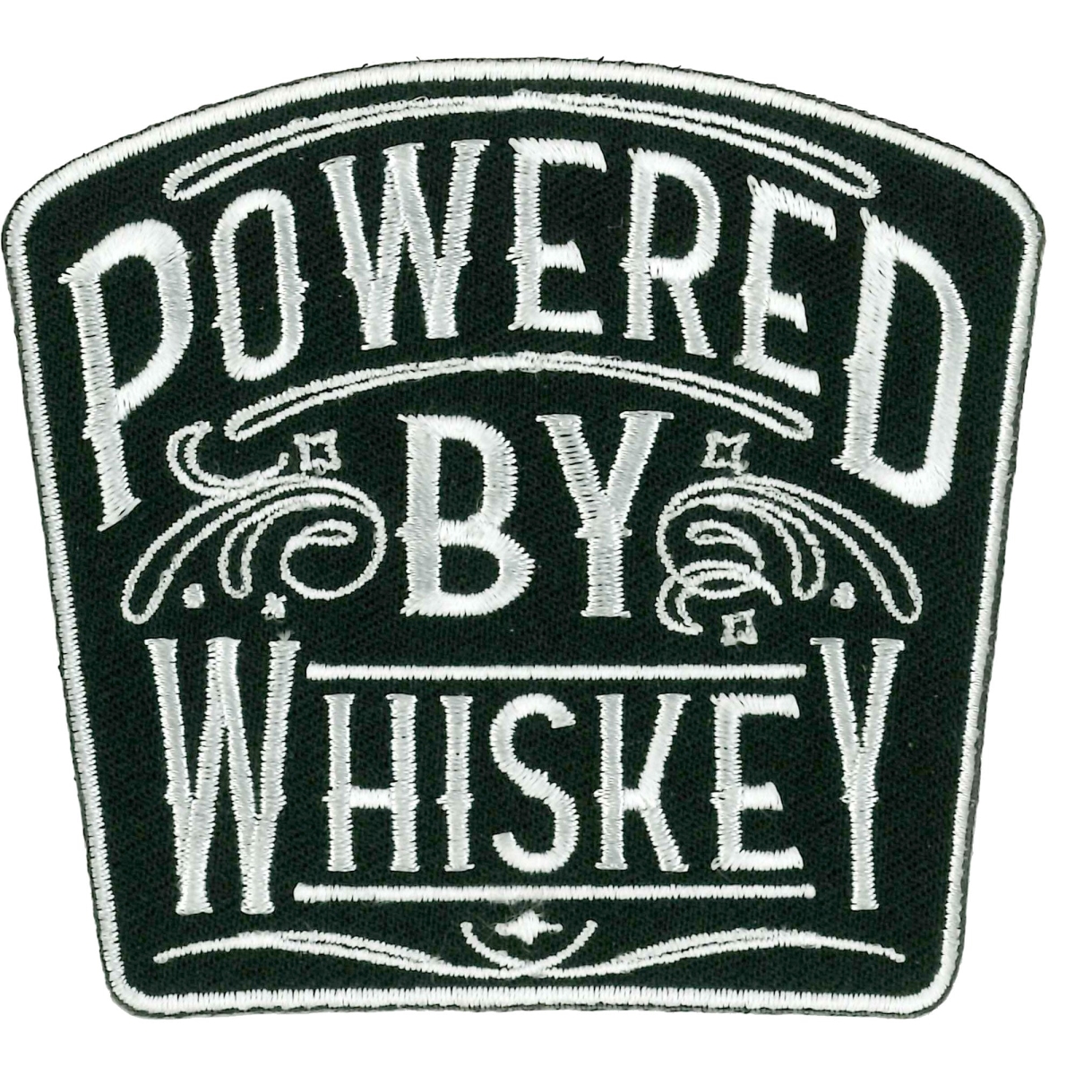 PPL9967 3 x 3 in. Powered by Whiskey Patch - Multi Color