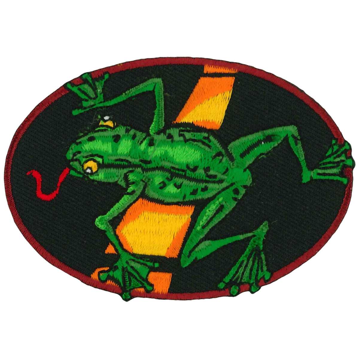 PPQ2060 3.5 x 2.5 in. Frog Patch - Multi Color