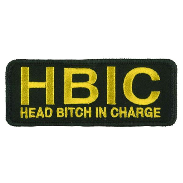 PPW1177 3.5 x 1.3 in. HBIC Patch - Multi Color