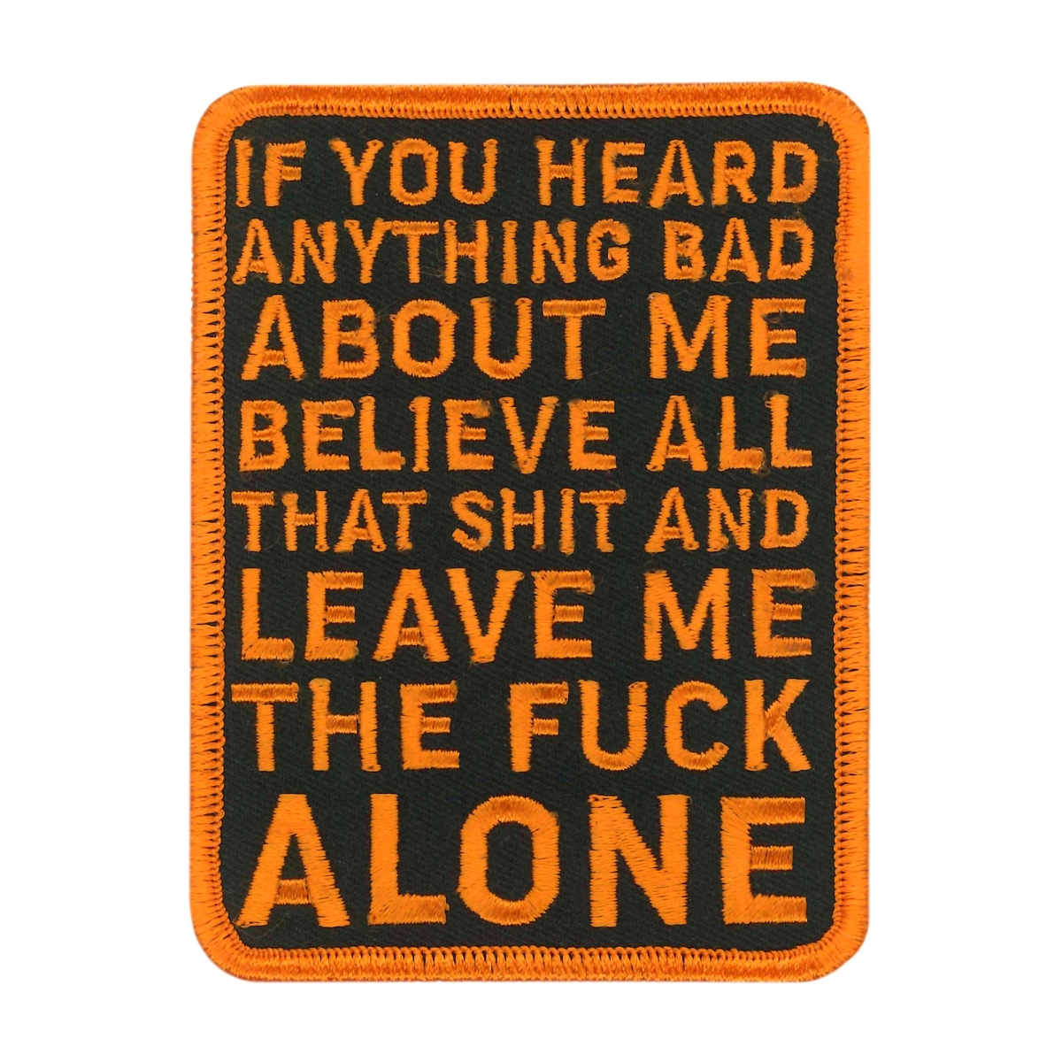 PPW1155 3 x 4 in. All About Me Embroidered Patch - Multi Color