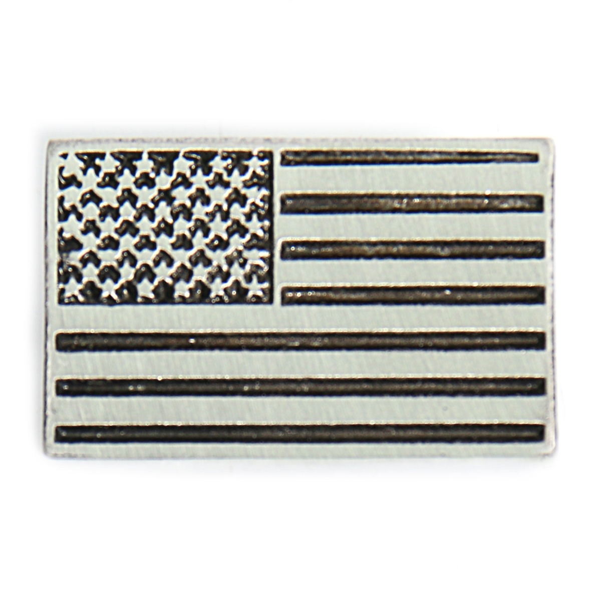 pna1080 American Flag Pin - Pewter