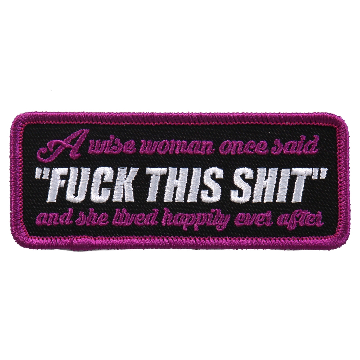 PPL9659 4 x 2 in. Wise Woman Patch - Multi Color