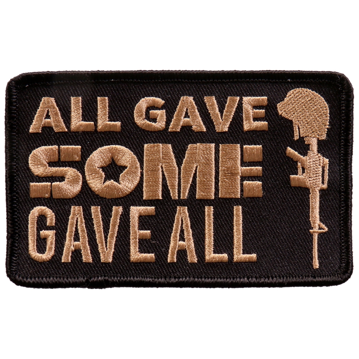 PPL9671 4 x 3 in. All Gave Some Patch - Multi Color
