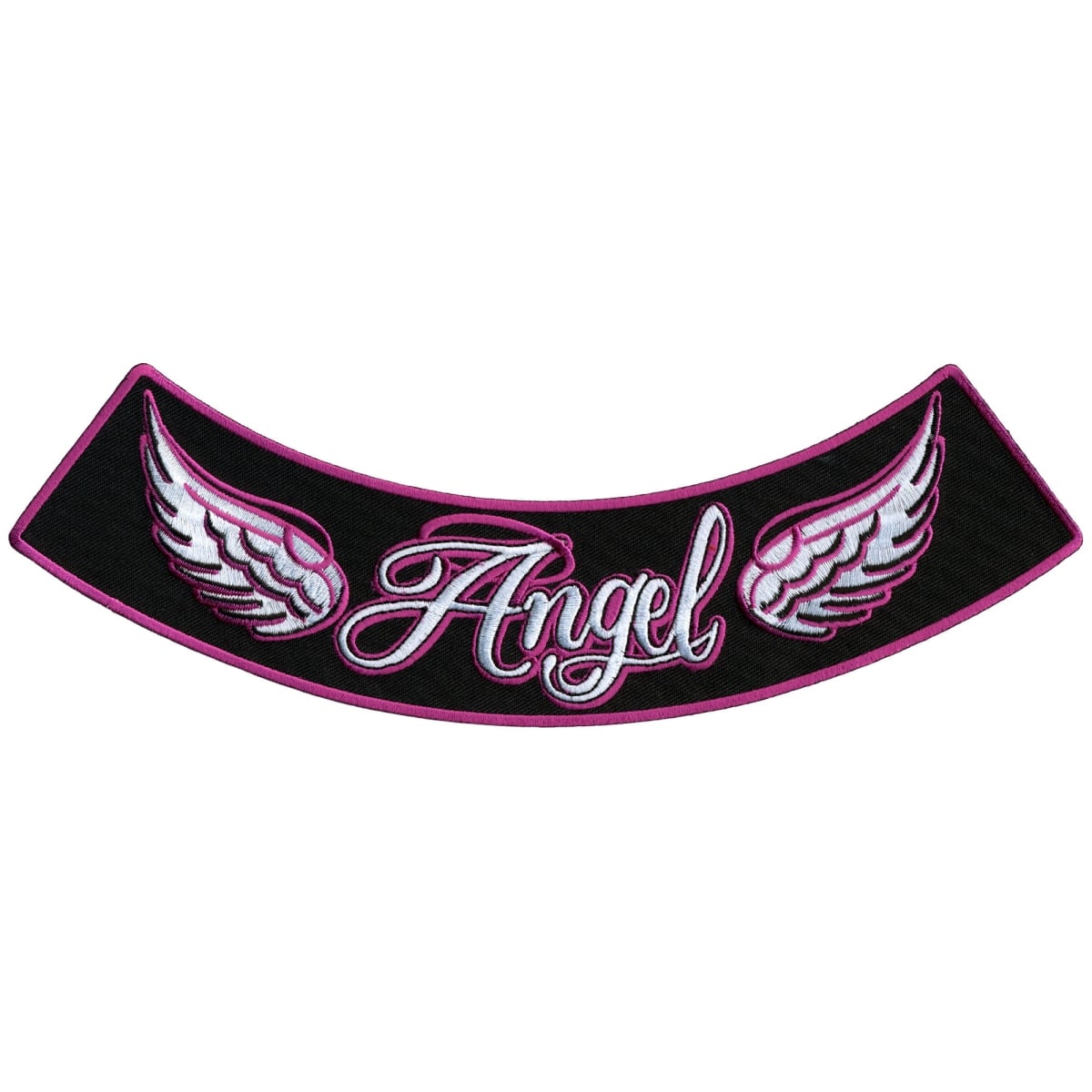 PPM5109 10 x 2 in. Angel Bottom Rocker Patch - Multi Color