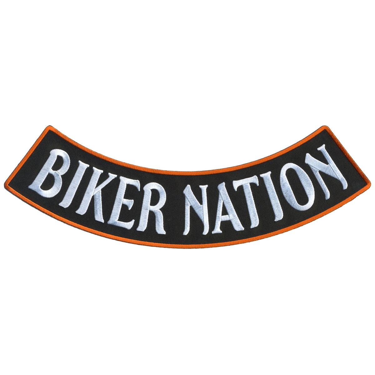 PPM5183 12 x 3 in. Biker Nation Bottom Rocker Patch - Multi Color