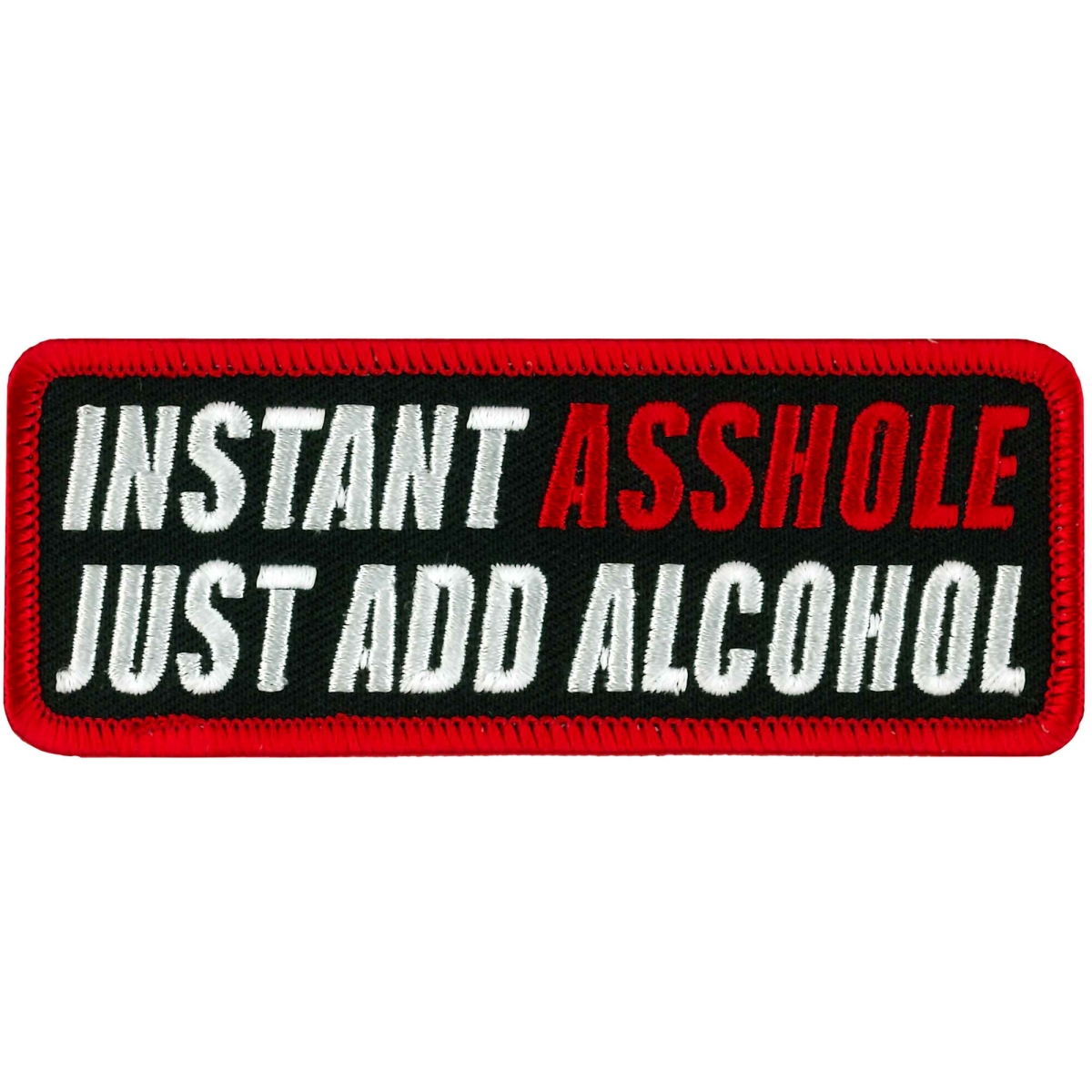 PPL9187 4 x 2 in. Instant Asshole Patch - Multi Color