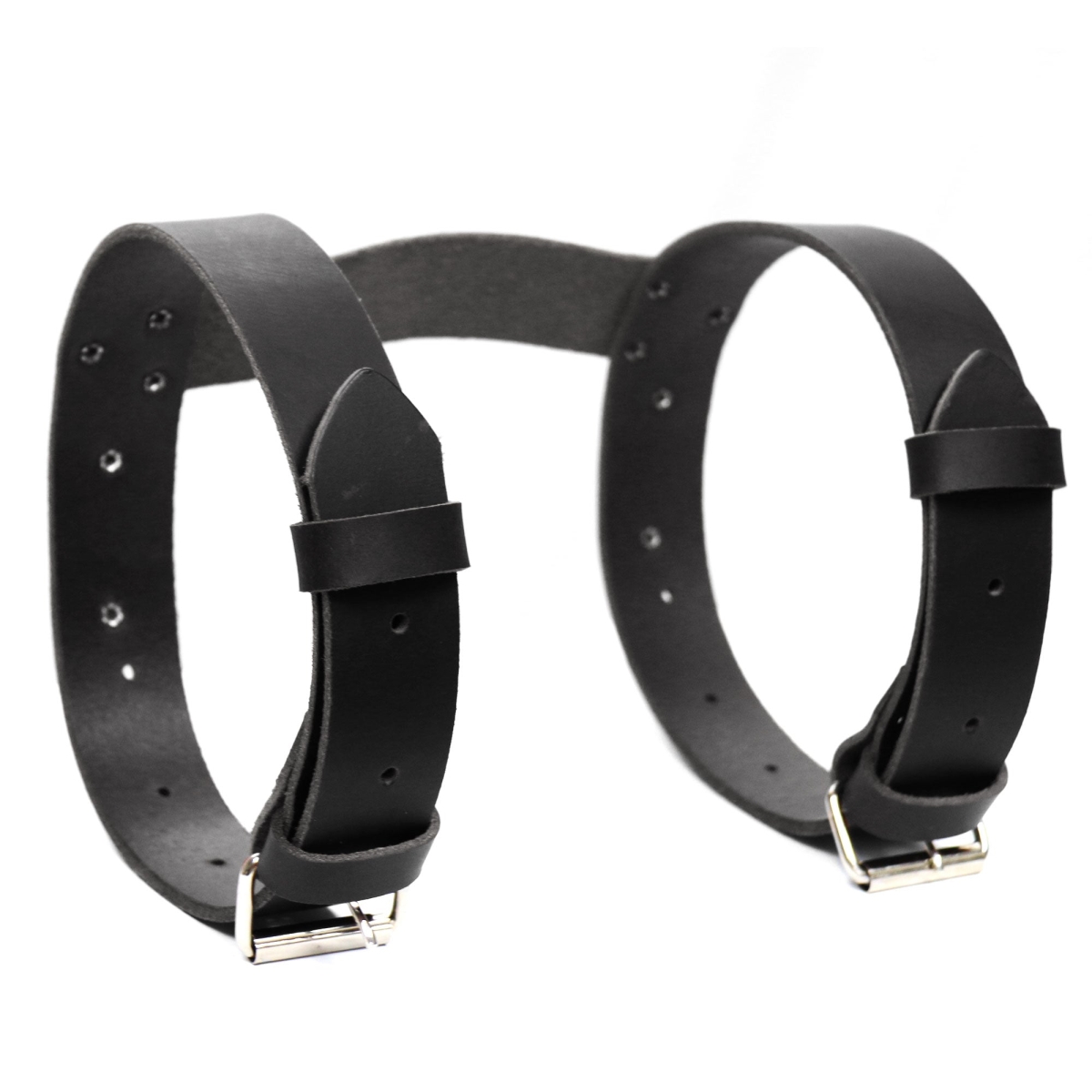 Picture of Hot Leathers TBR1001 Blanket Roll Leather Strap - Black - One Size Fits Most