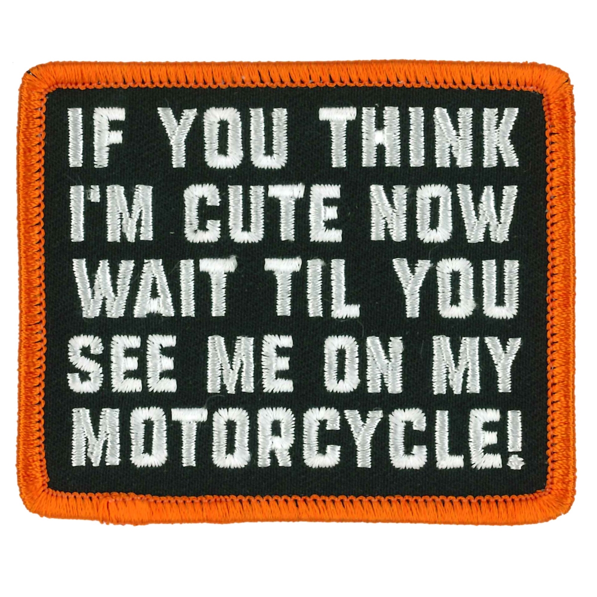 PPW1039 3 x 3 in. Cute Now Patch - Multi Color