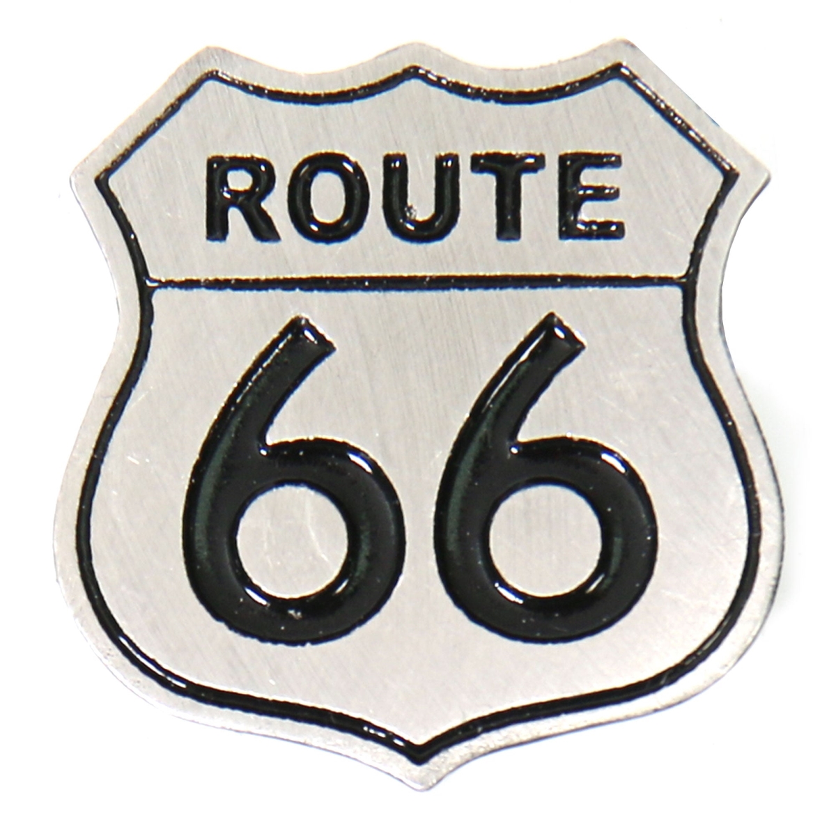 pna1163 Route 66 Pin - Pewter