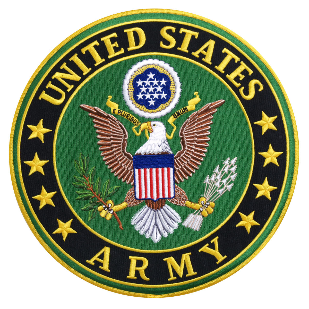 PPE1200 3 x 3 in. United States Army Logo Military Patch - Multi Color