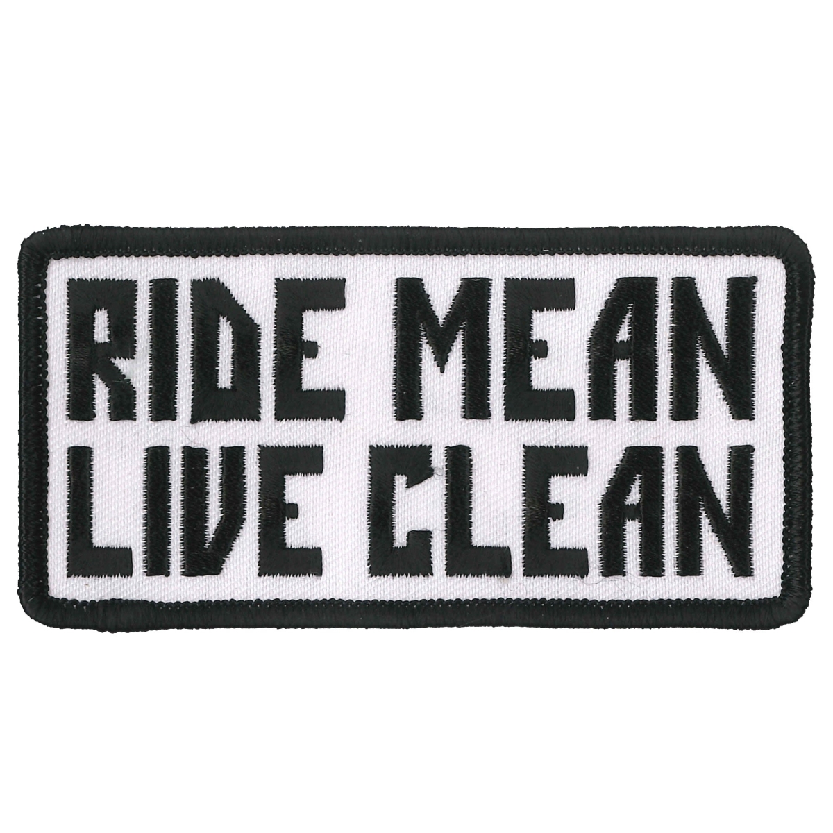 PPL9864 4 x 2 in. Ride Mean Patch - Multi Color