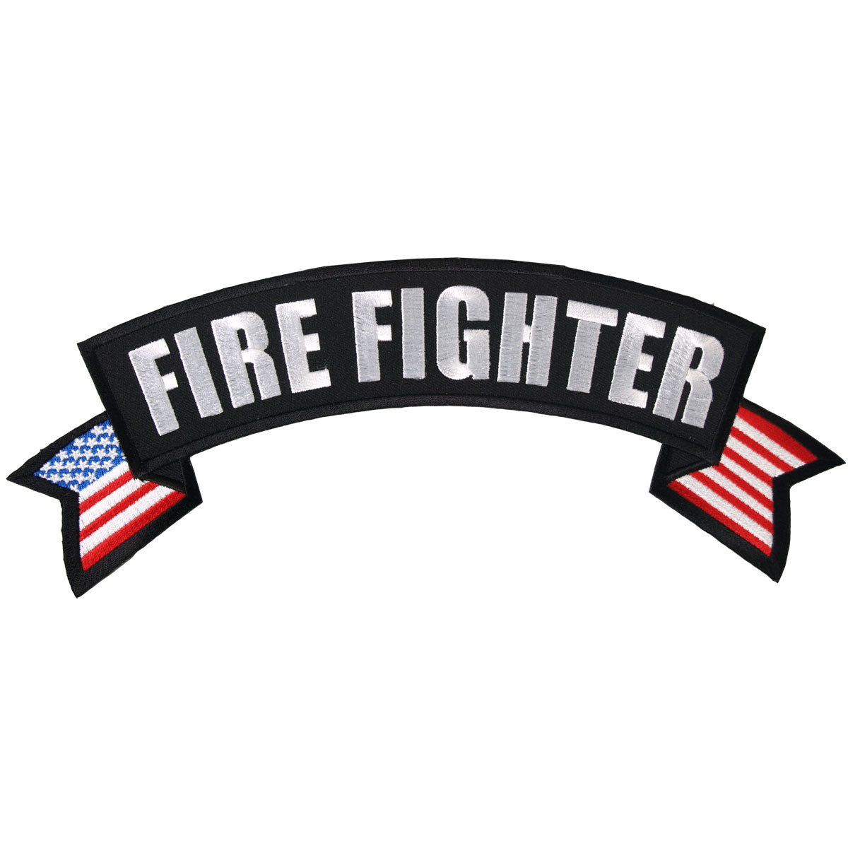 PPM2004 11 x 3 in. Fire Fighter Banner Patch - Multi Color
