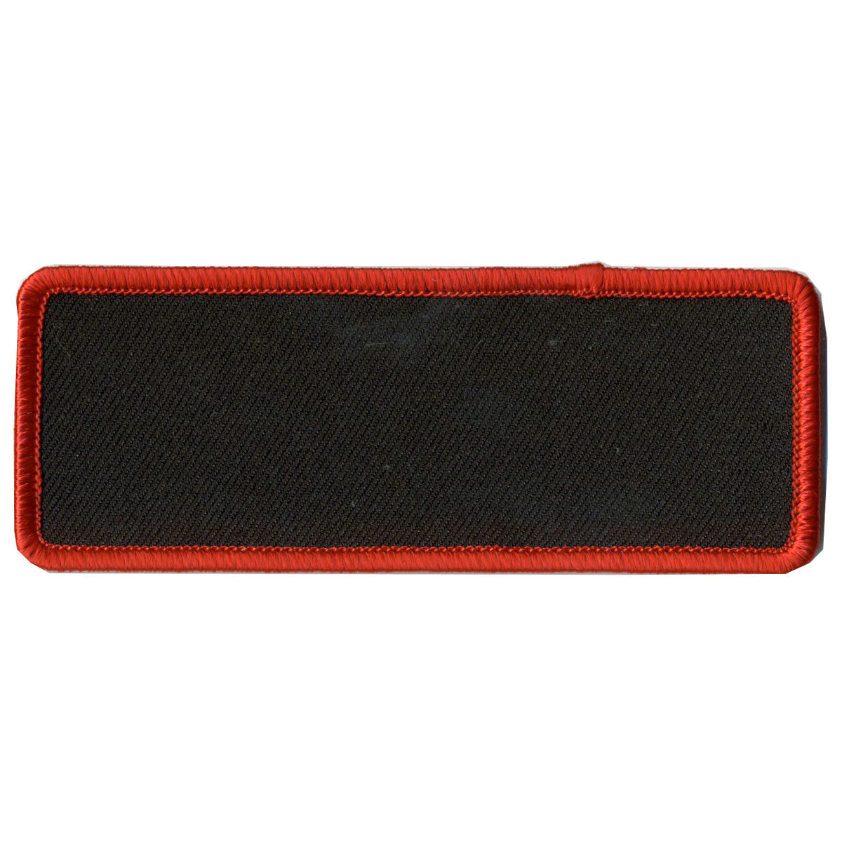 PPP1001 4 x 1.5 in. Blank with Trim Patch - Black & Red