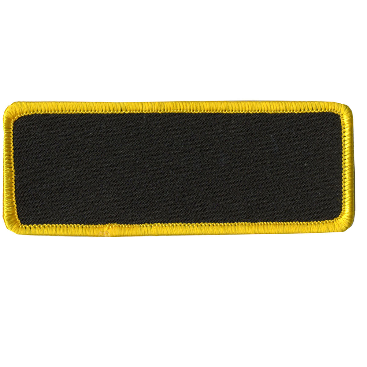 PPP1009 4 x 1.5 in. Blank with Trim Patch - Black & Yellow