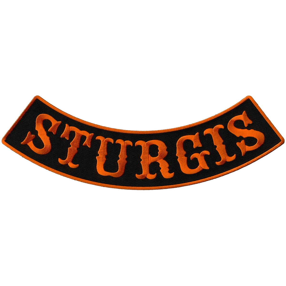PPM5155 12 x 3 in. Sturgis Bottom Rocker Patch - Multi Color