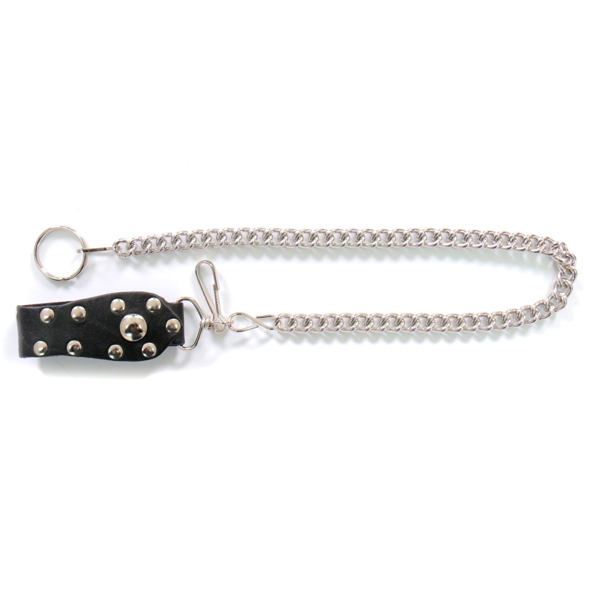 CWA1043 18 in. Wallet Chain with Stud Clip - Metal