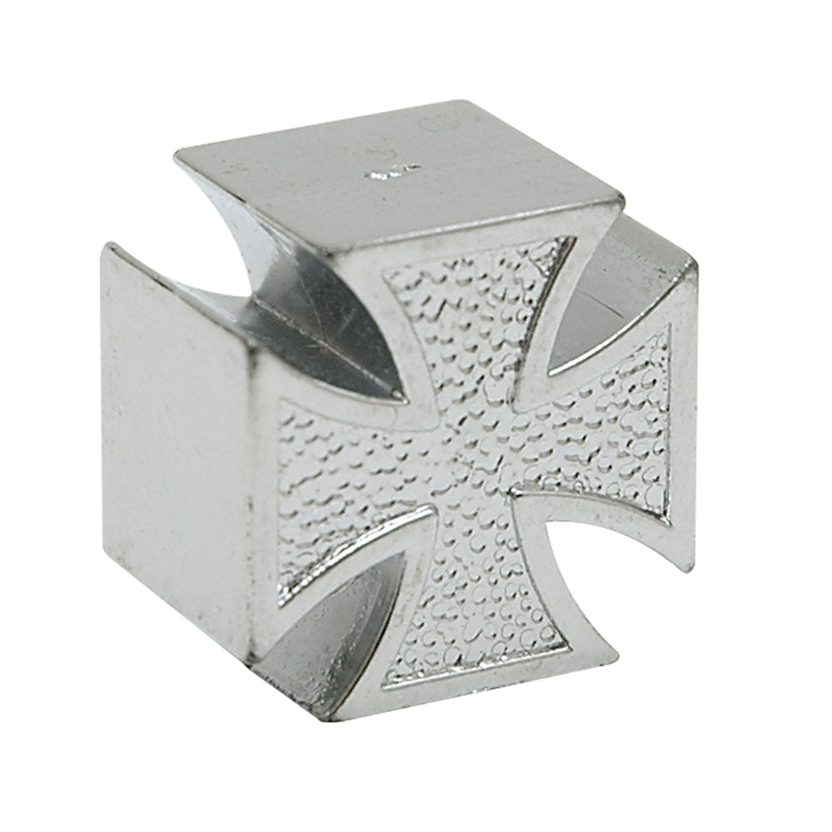 mpa1210 MC Part Iron Cross Valve Caps - Black - One Size Fits Most