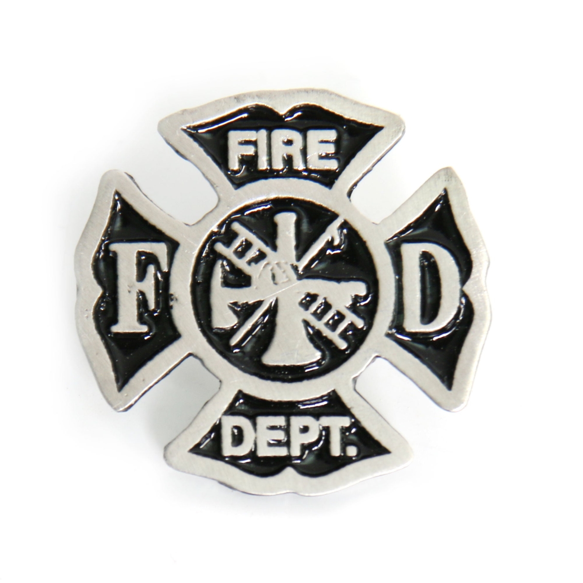 pna1129 Fire Department Pin - Pewter