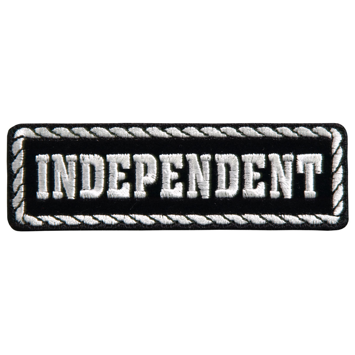 PPD1020 4 x 1 in. Officer Independent Patch - Black & White