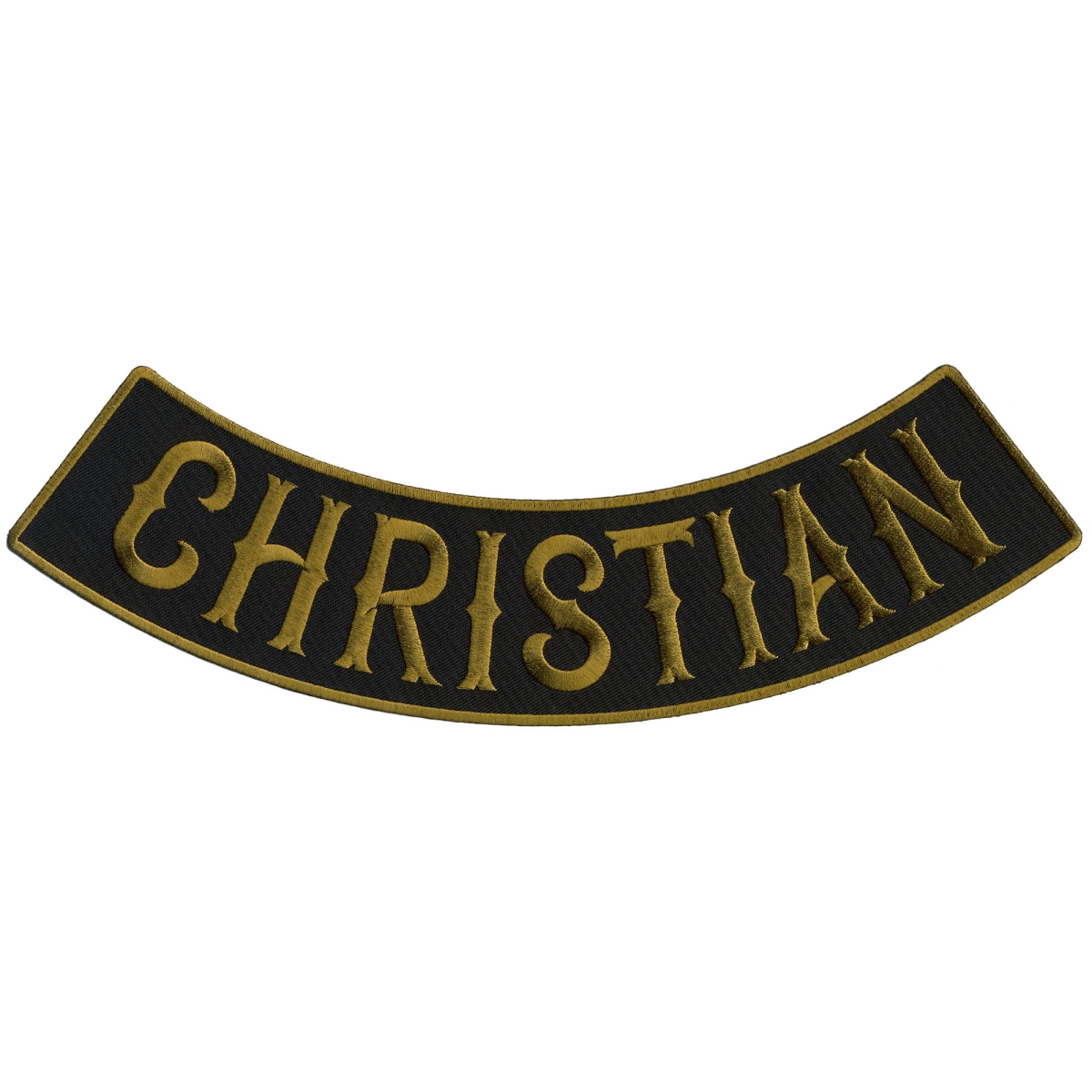 PPM5123 12 x 3 in. Christian Bottom Rocker Patch - Multi Color