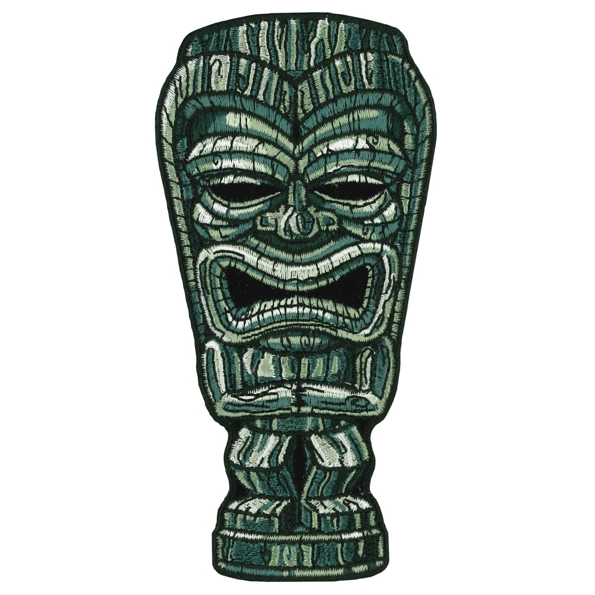 PPA7324 3 x 5.5 in. Tiki Man Patch - Multi Color