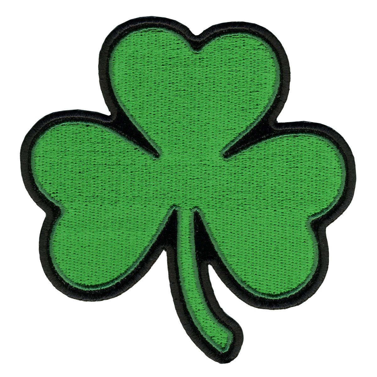 PPA5930 4 x 4 in. Shamrock Patch - Green & Black