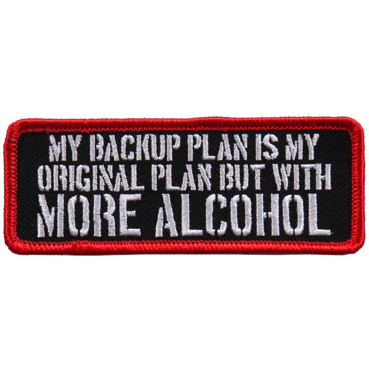 PPL9610 4 x 1 in. My Backup Plan is My ORI Patch - Multi Color