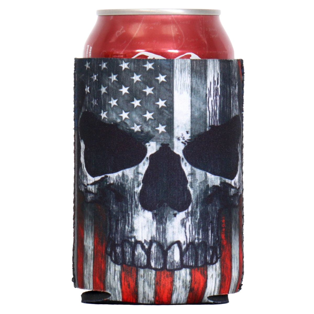 Picture of Hot Leathers BVK3011 Patriot Skull Finger Can Wrap - One Size Fits Most